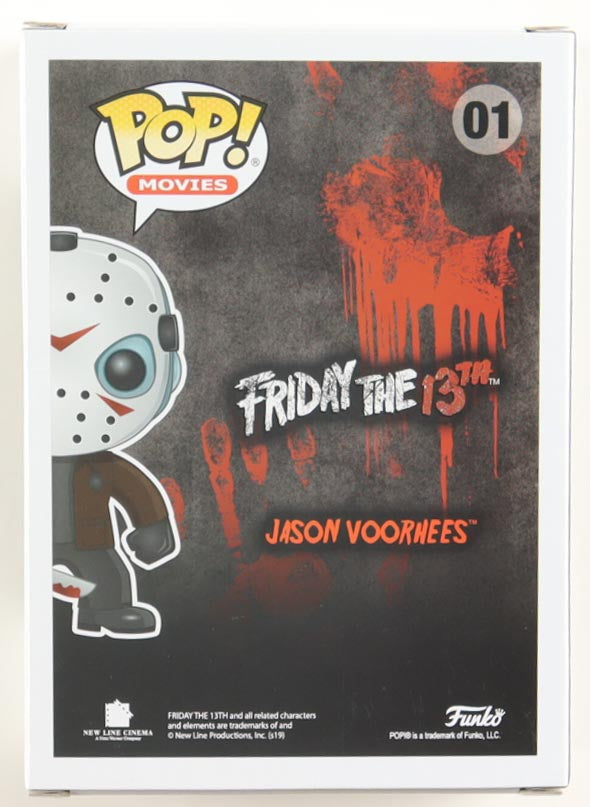 Ari Lehman Signed "Friday the 13th" #01 Jason Voorhees Funko Pop! Vinyl Figure Inscribed "F*** Freddy!" & "Jason 1" (JSA)
