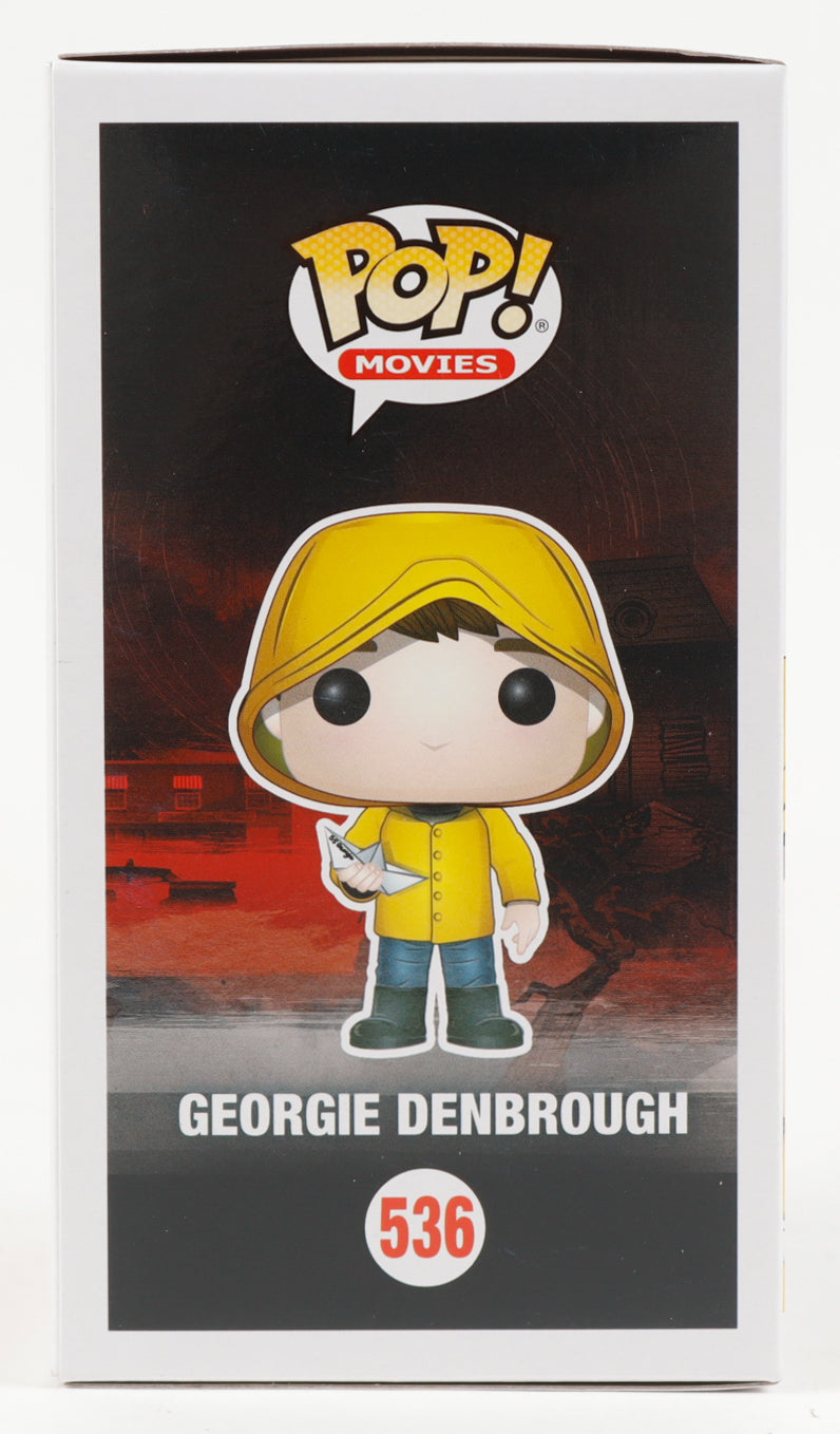 Jackson Robert Scott Signed "IT" #536 Georgie Funko Pop! Vinyl Figure (Beckett)