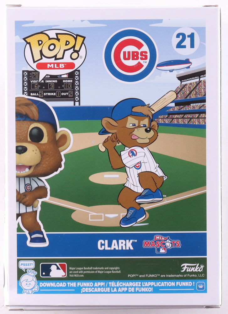 Sammy Sosa Signed Cubs #21 Clark Funko Pop! Vinyl Figure (JSA)