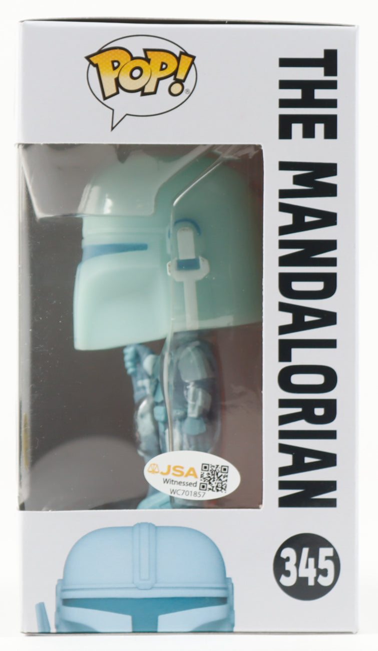 Brendan Wayne Signed "The Mandalorian" #345 Star Wars Funko Pop! (JSA)