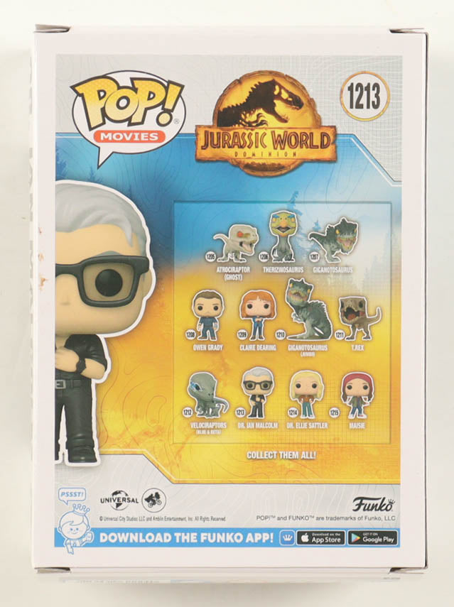 Jeff Goldblum Signed "Jurassic World Dominion" #1213 Dr. Ian Malcolm Funko Pop! Vinyl Figure (ACOA)