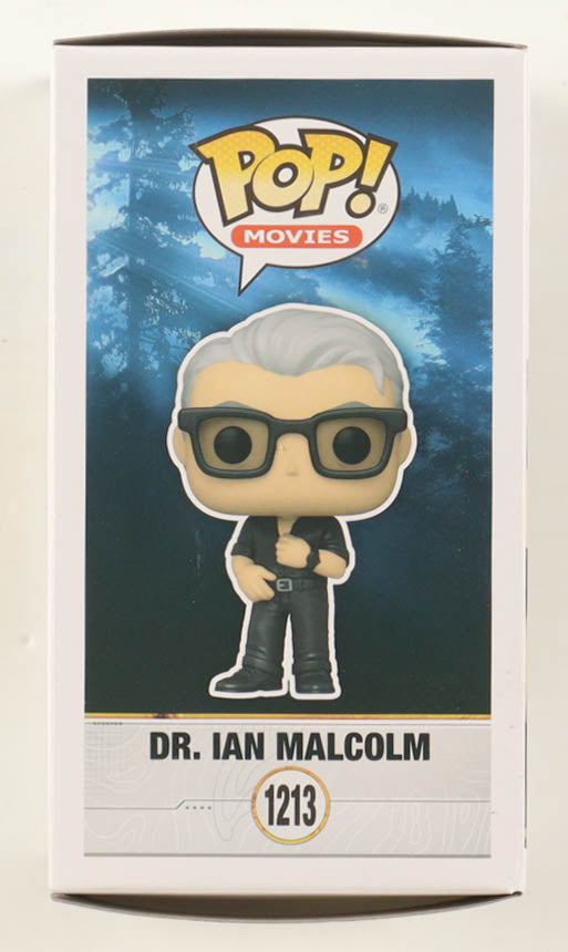 Jeff Goldblum Signed "Jurassic World Dominion" #1213 Dr. Ian Malcolm Funko Pop! Vinyl Figure (ACOA)