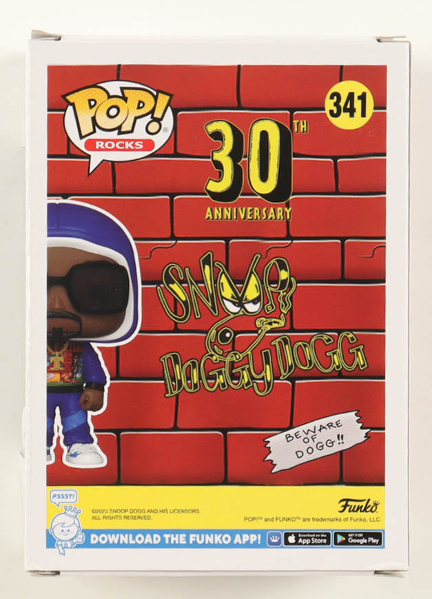 Snoop Dogg Signed "Snoop Doggy Dogg" #341 Snoop Doggy Dogg With Hoodie Funko Pop! Vinyl Figure (JSA)