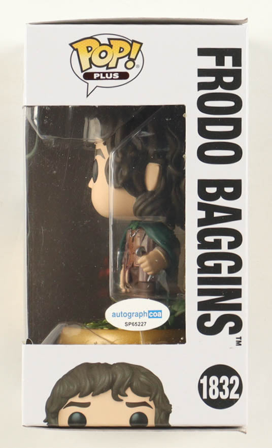 Elijah Wood Signed "The Lord of the Rings" #1832 Frodo Baggins Funko Pop! Vinyl Figure (ACOA)