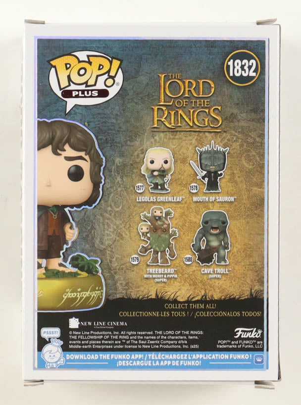 Elijah Wood Signed "The Lord of the Rings" #1832 Frodo Baggins Funko Pop! Vinyl Figure (ACOA)