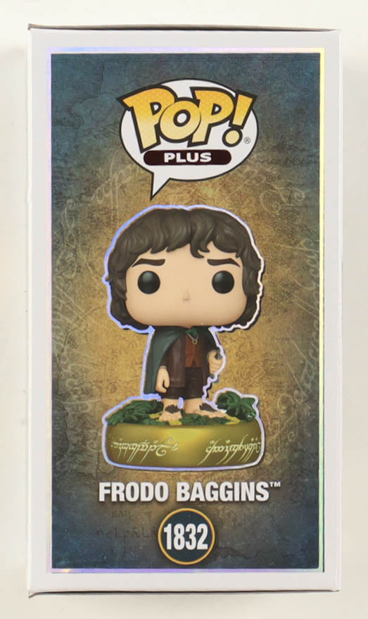 Elijah Wood Signed "The Lord of the Rings" #1832 Frodo Baggins Funko Pop! Vinyl Figure (ACOA)