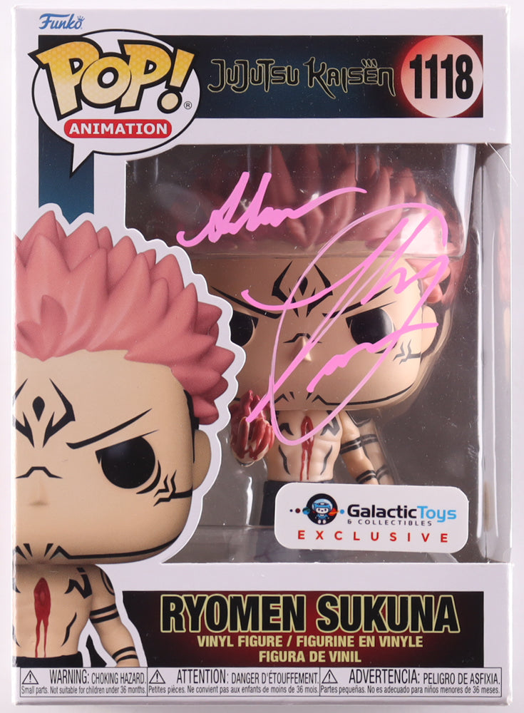 Ray Chase Signed "Jujutsu Kaisen" #1118 Ryomen Sukuna Funko Pop! Vinyl Figure (JSA)