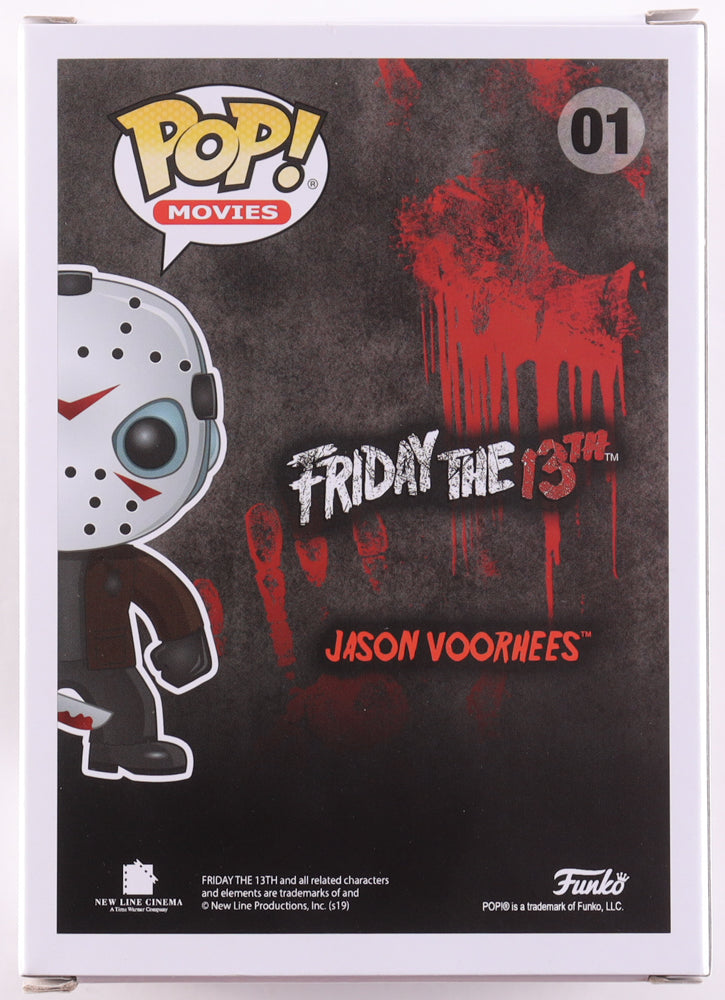 Ari Lehman Signed "Friday the 13th" #01 Jason Voorhees Funko Pop! Vinyl Figure Inscribed "Die B****!" & "Jason 1" (JSA)