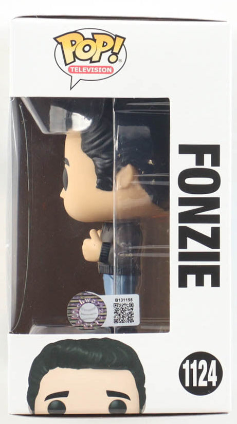 Henry Winkler Signed "Happy Days" #1124 Fonzie Funko Pop! Vinyl Figure (Schwartz)