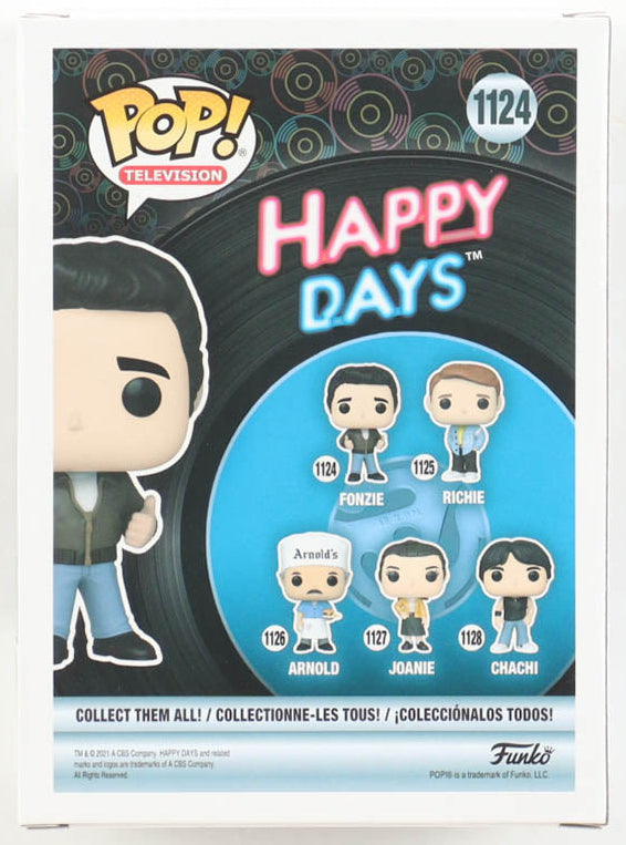 Henry Winkler Signed "Happy Days" #1124 Fonzie Funko Pop! Vinyl Figure (Schwartz)