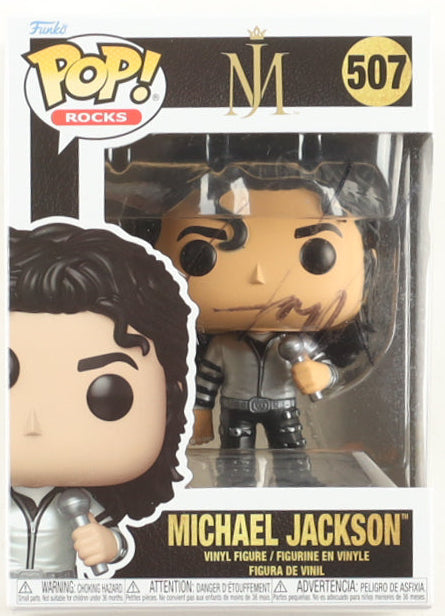 Jaafar Jackson Signed "MJ" #507 Michael Jackson Funko Pop! Vinyl Figure (AutographCOA)