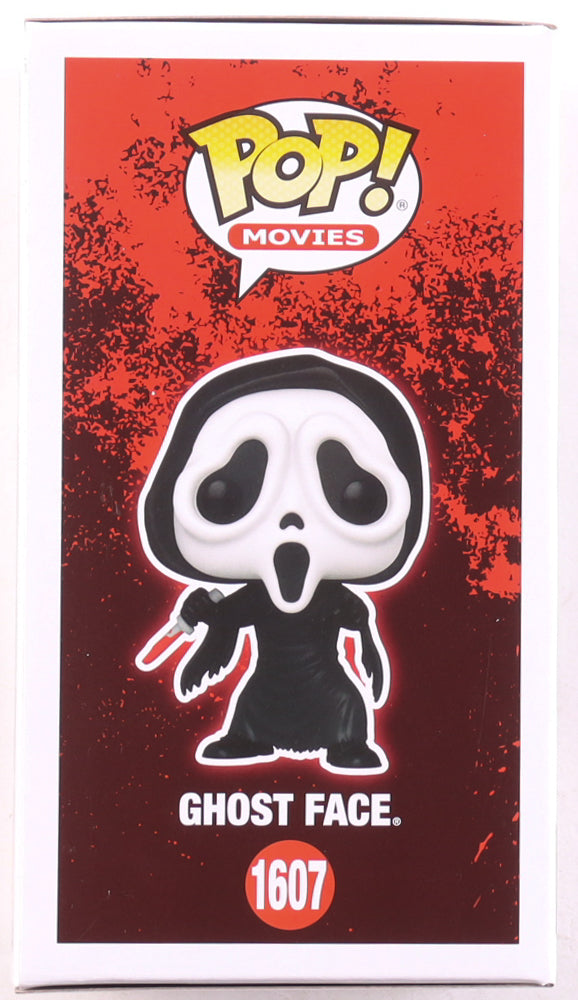 Jack Quaid Signed "Ghost Face" #1607 Ghost Face Funko Pop! Vinyl Figure Inscribed "Richie" (JSA)