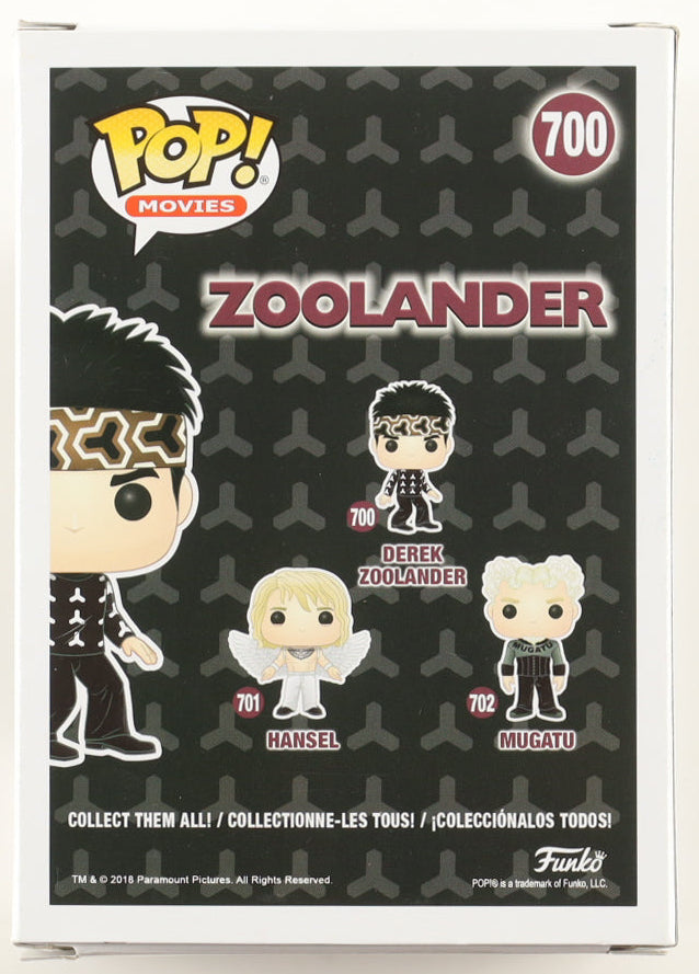 Ben Stiller Signed "Zoolander" #700 Derek Zoolander Funko Pop! Vinyl Figure (ACOA)