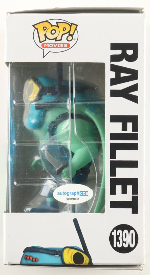 Post Malone Signed "Teenage Mutant Ninja Turles: Mutant Mayhem" #1390 Ray Fillet Funko Pop! Vinyl Figure (ACOA)