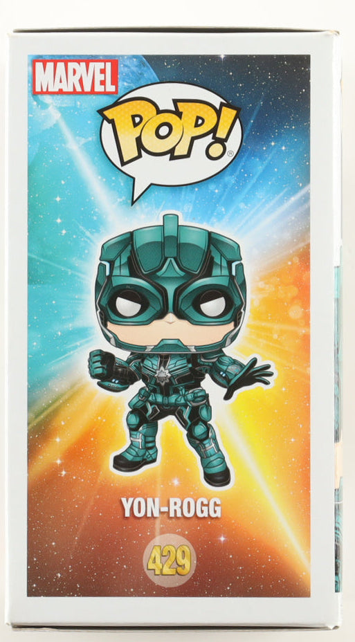 Jude Law Signed "Captain Marvel" #429 Yon-Rogg Funko Pop! Bobble-Head Vinyl Figure (AutographCOA)