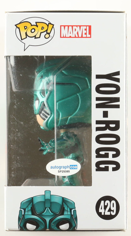 Jude Law Signed "Captain Marvel" #429 Yon-Rogg Funko Pop! Bobble-Head Vinyl Figure (AutographCOA)