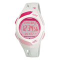 Casio Women Running Digital White Watch with Pink Dial - STR-300-7C