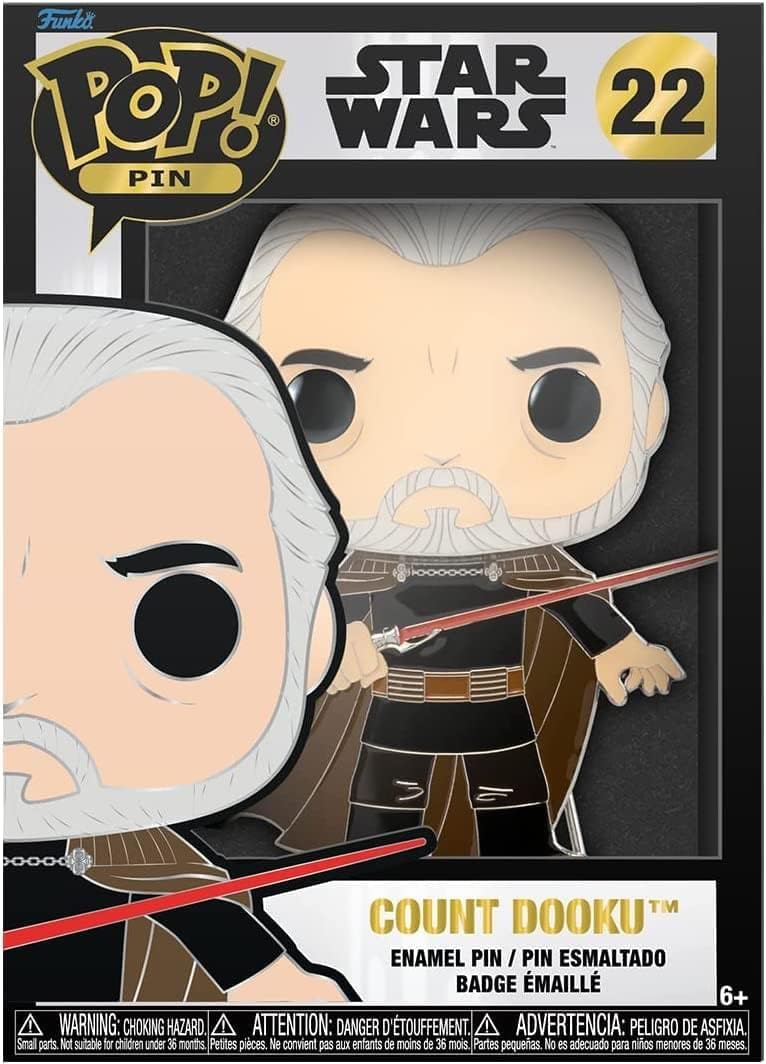 Funko Pop! Pin Star Wars - Count Dooku Enamel Pin #22