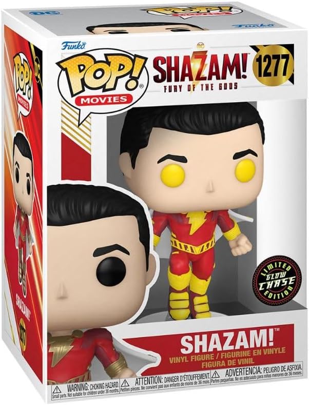 Funko Pop! Shazam! Fury of the Gods - Shazam Chase Vinyl Figure #1277