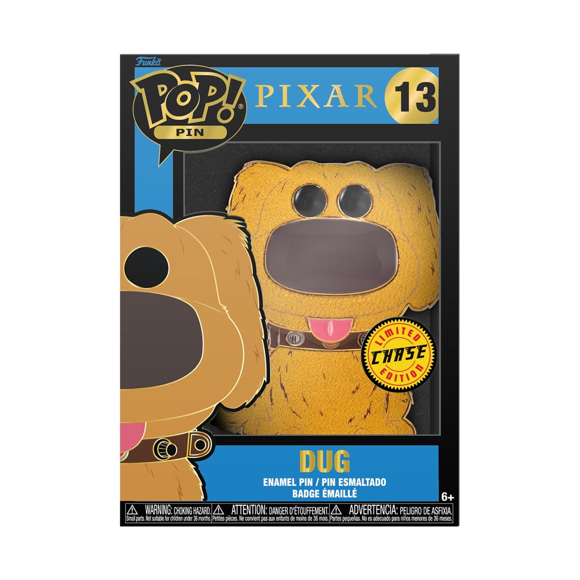 Funko Pop! Pin Disney Pixar Up - Dug Chase Enamel Pin #13