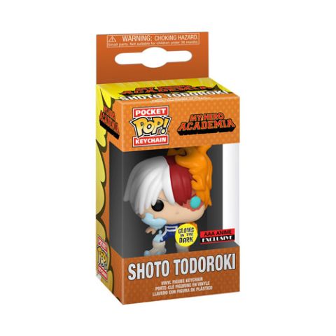 Funko Pocket Pop! My Hero Academia - Shoto Todoroki Glow in the Dark Vinyl Keychain