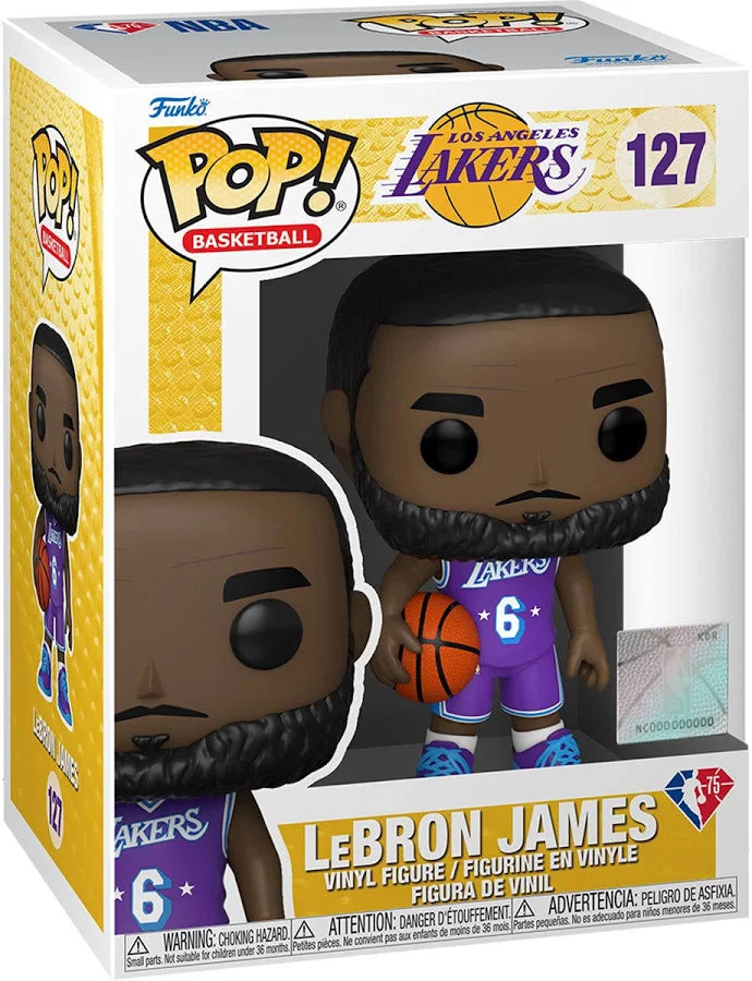 Funko Pop! NBA: Lakers - LeBron James Vinyl Figure #127