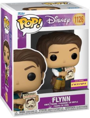 Funko Pop! Disney Tangled - Flynn Rider Vinyl Figure #1126