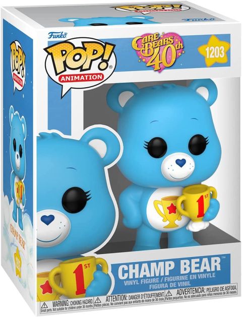 Funko Pop! Care Bears 40th Anniversary - Champ Bear Vinyl Figure #1203