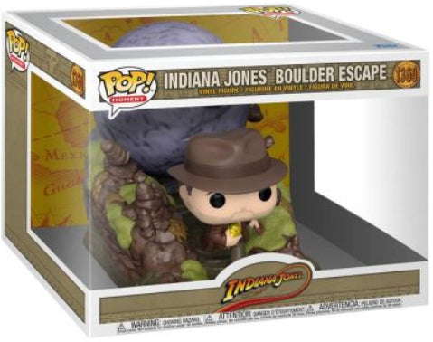 Funko Pop! Indiana Jones - Boulder Escape Vinyl Figure #1360