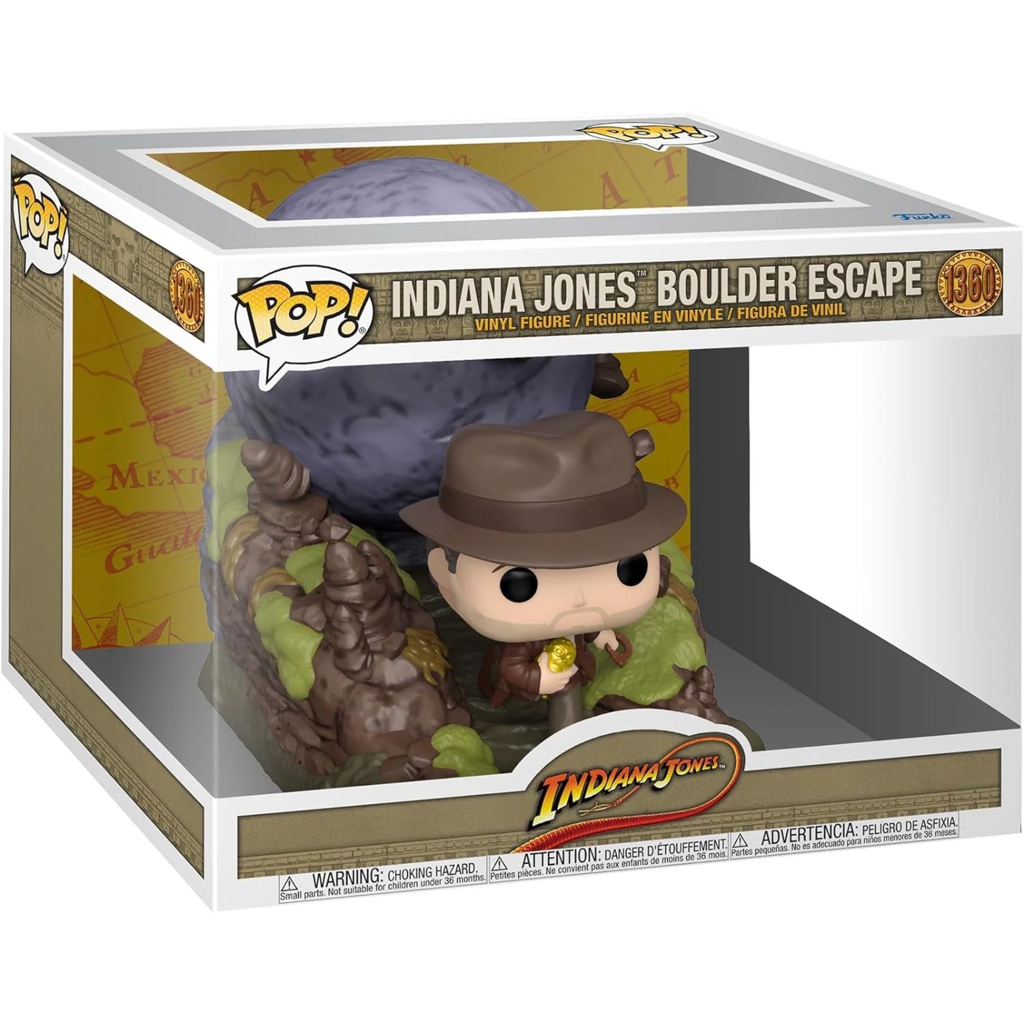 Funko Pop! Indiana Jones - Boulder Escape Vinyl Figure #1360