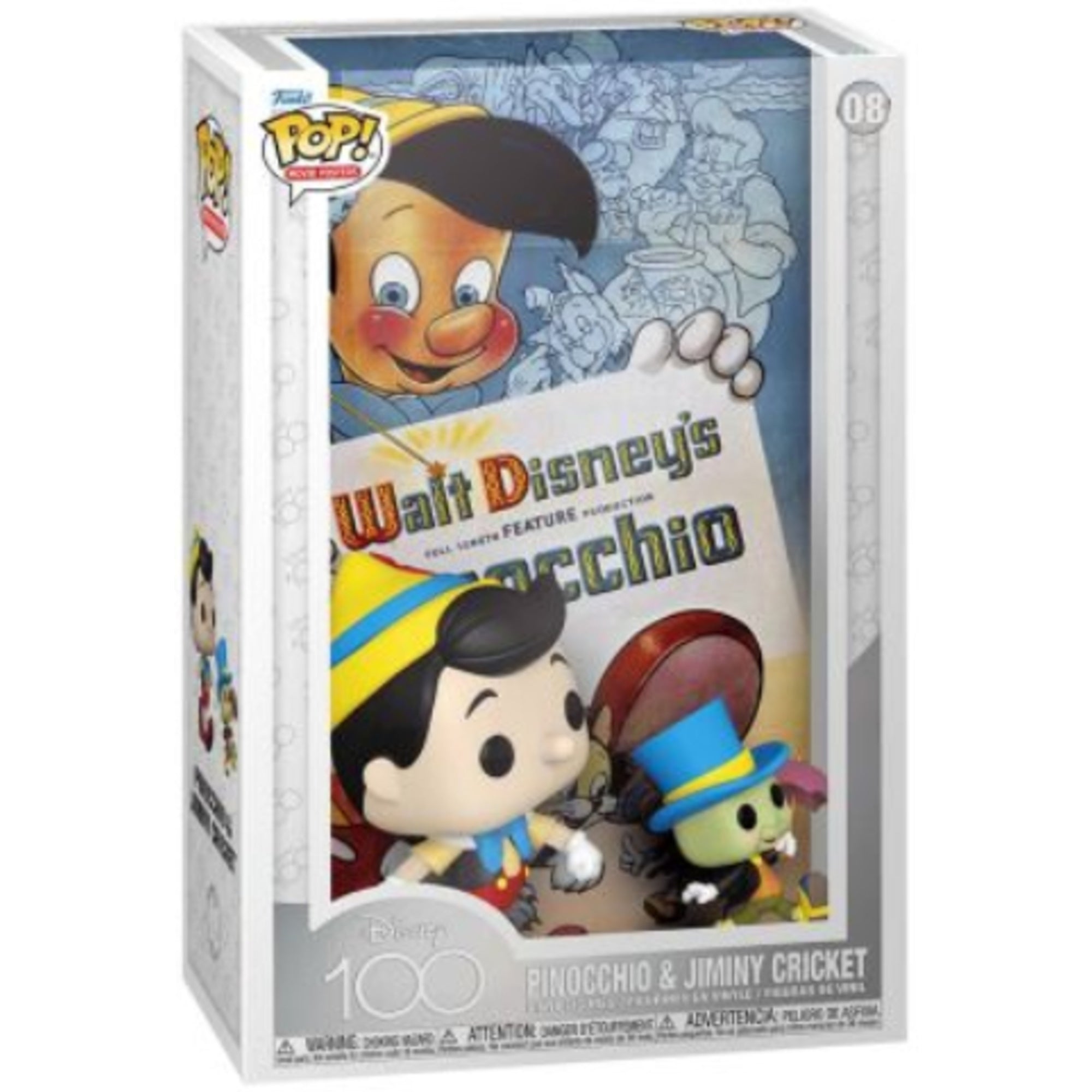 Funko Pop! Movie Poster Disney - Pinocchio Vinyl Figure #08