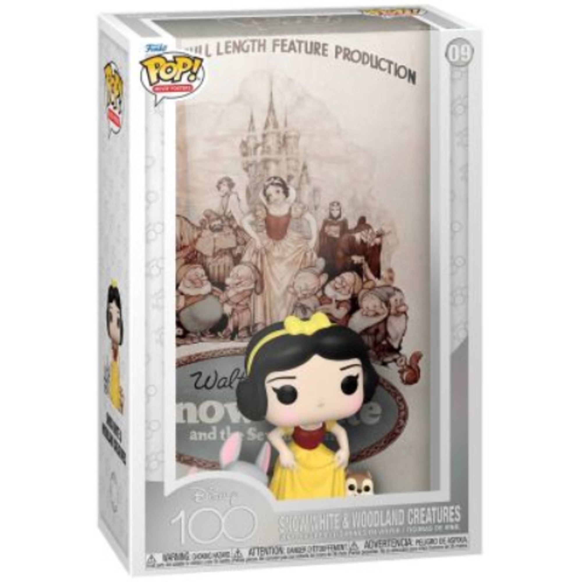 Funko Pop! Movie Poster Disney 100 - Snow White Vinyl Figure #09