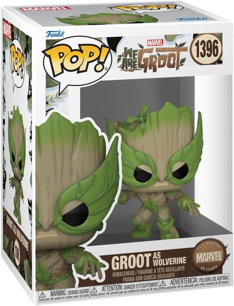 Funko Pop! We Are Groot - Groot as Wolverine Vinyl Figure #1396
