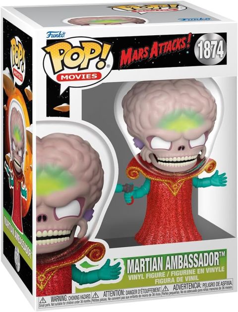 Funko Pop! Mars Attacks! - Martian Ambassador Vinyl Figure #1874