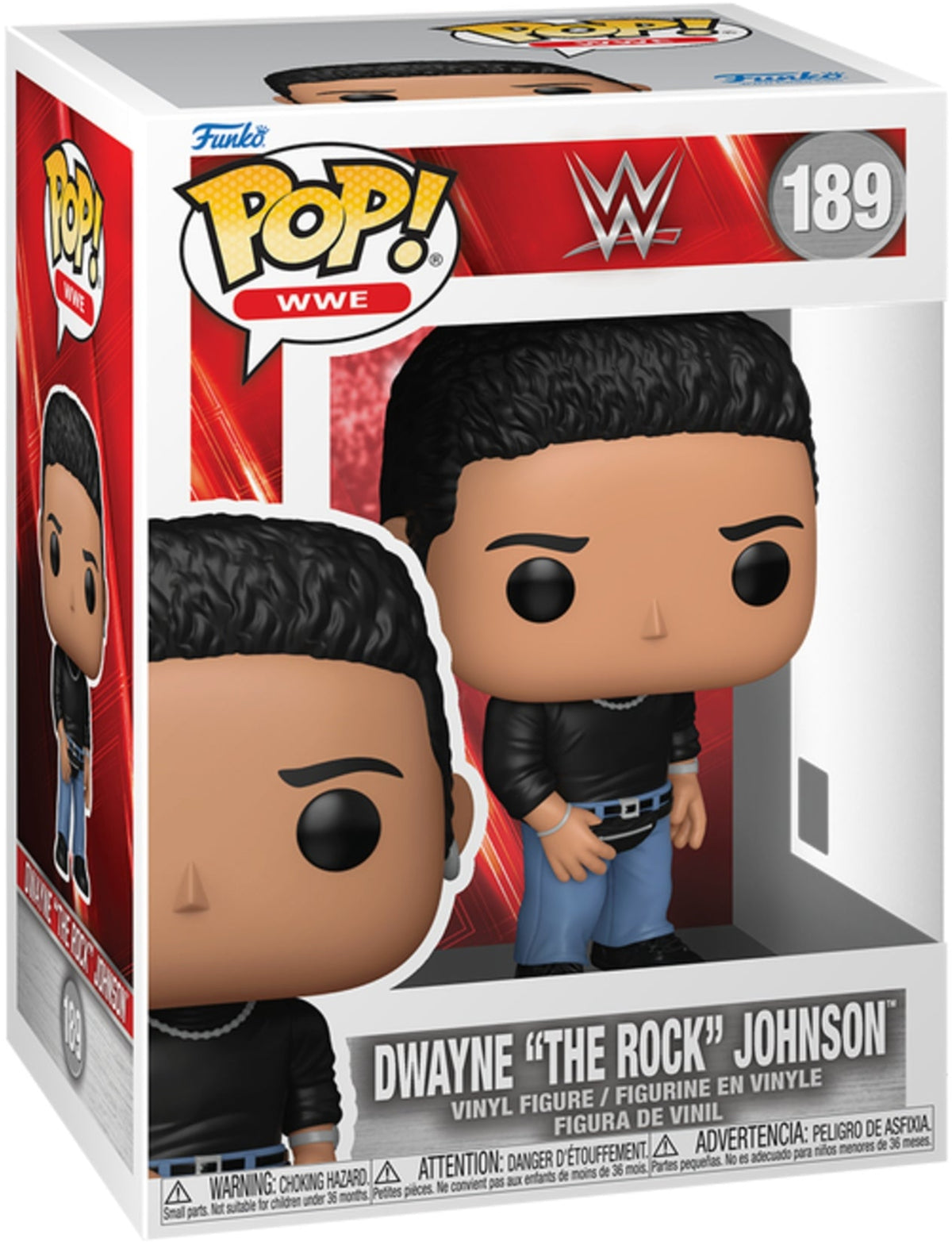 Funko Pop! WWE - Dwayne The Rock Johnson Vinyl Figure #189