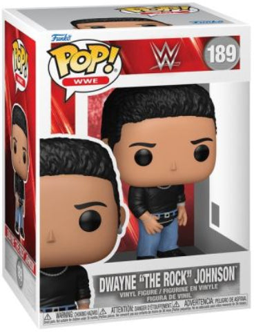 Funko Pop! WWE - Dwayne ÒThe RockÓ Johnson Vinyl Figure #189