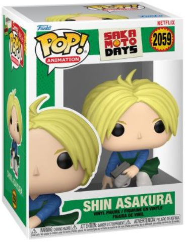 Funko Pop! Sakamoto Days - Shin Asakura Vinyl Figure #2059