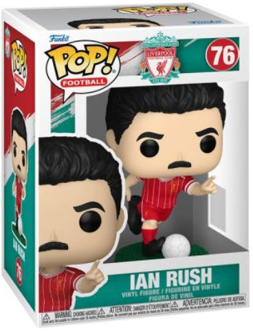 Funko Pop! Football Liverpool FC - Ian Rush Vinyl Figure #76