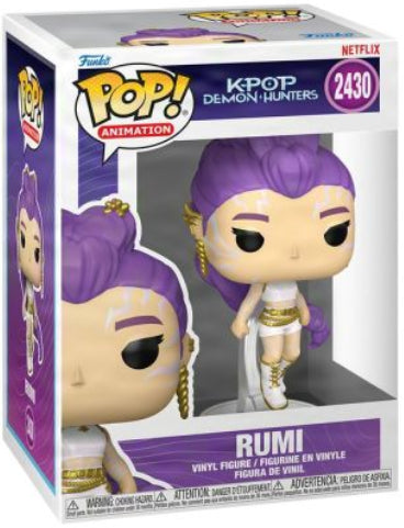 Funko Pop! KPop Demon Hunters - Rumi Vinyl Figure #2430