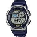 Casio Men Digital Watch with Blue Dial - AE-1000W-2AV
