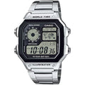 Casio Men Black and Silver Digital Watch - AE-1200WHD-1AV