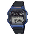 Casio Men Blue Accent Digital Resin Strap Watch - AE-1300WH-2AVDF