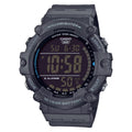Casio Men Dark Gray Digital Watch with Black Dial - AE-1500WH-8BV