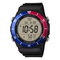 Casio Men Black Digital Watch with Gray Dial - AE-1700H-1A2VCF
