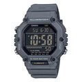 Casio Men Dark Grey and Black Digital Sport Watch with Grey Dial - AE-1600H-8BVCF