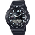 Casio Men Analog-Digital Watch with Black Dial - AEQ-100W-1AV