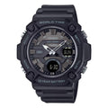 Casio Men Black Dial Strap Analog-Digital World Time Watch - Casio_AEQ_120W_1BVCF