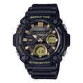 Casio Men Analog-Digital Sport Watch with Gold Dial - AEQ-120W-9AVCF