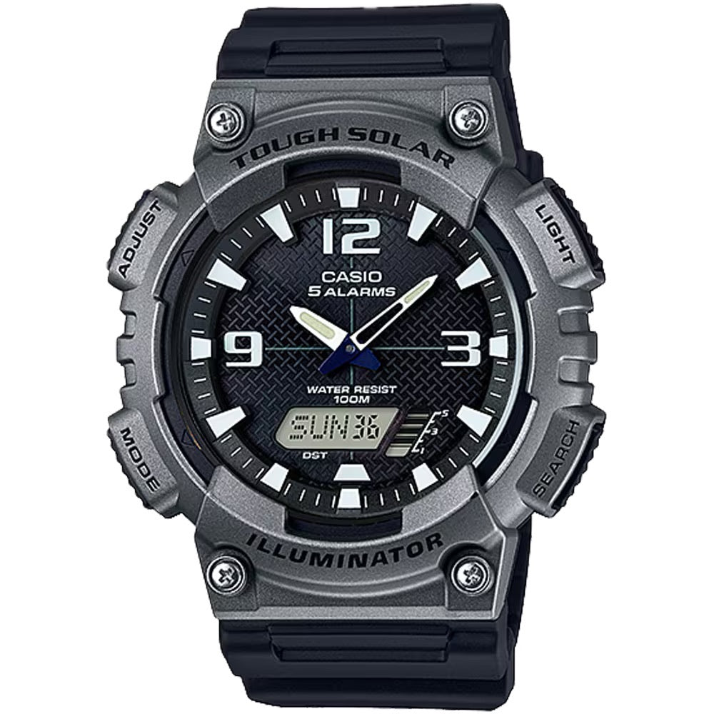 Casio Men Sport Watch with Red Accents - AQ-S810W-1A4V
