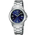 Casio Women Blue Dial Stainless Steel Bracelet Watch - Casio_LTP_1215A_2A